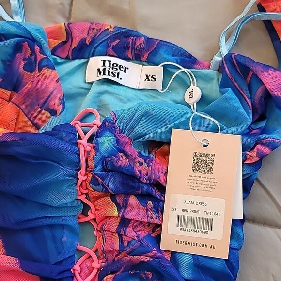 Tiger Mist Nwt ALAIA DRESS - Picture 9 of 12